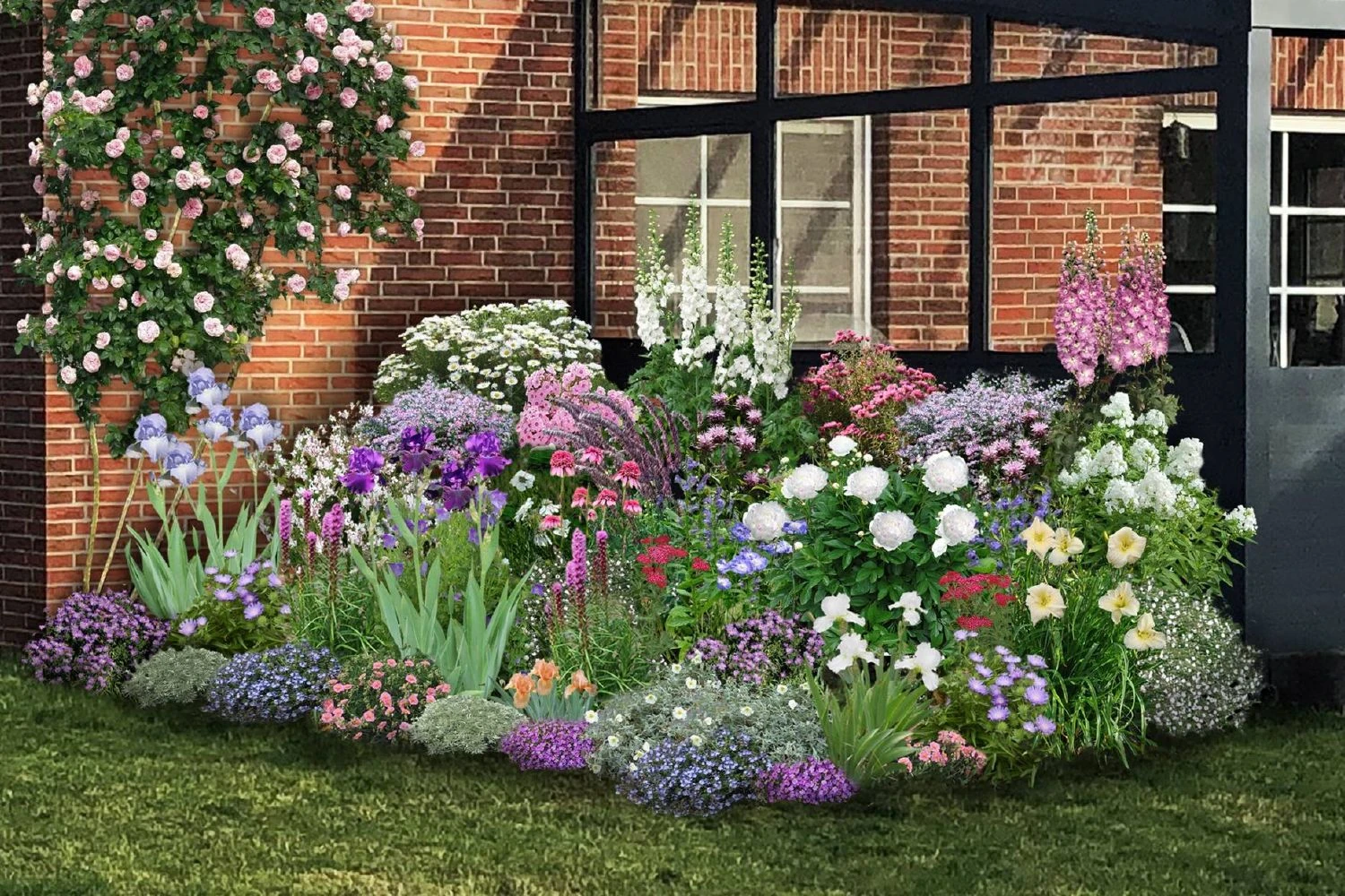 Pastellbeet (Ein Beet Zum Hineinkuscheln) 3 Pastellbeet (Ein Beet Zum Hineinkuscheln)